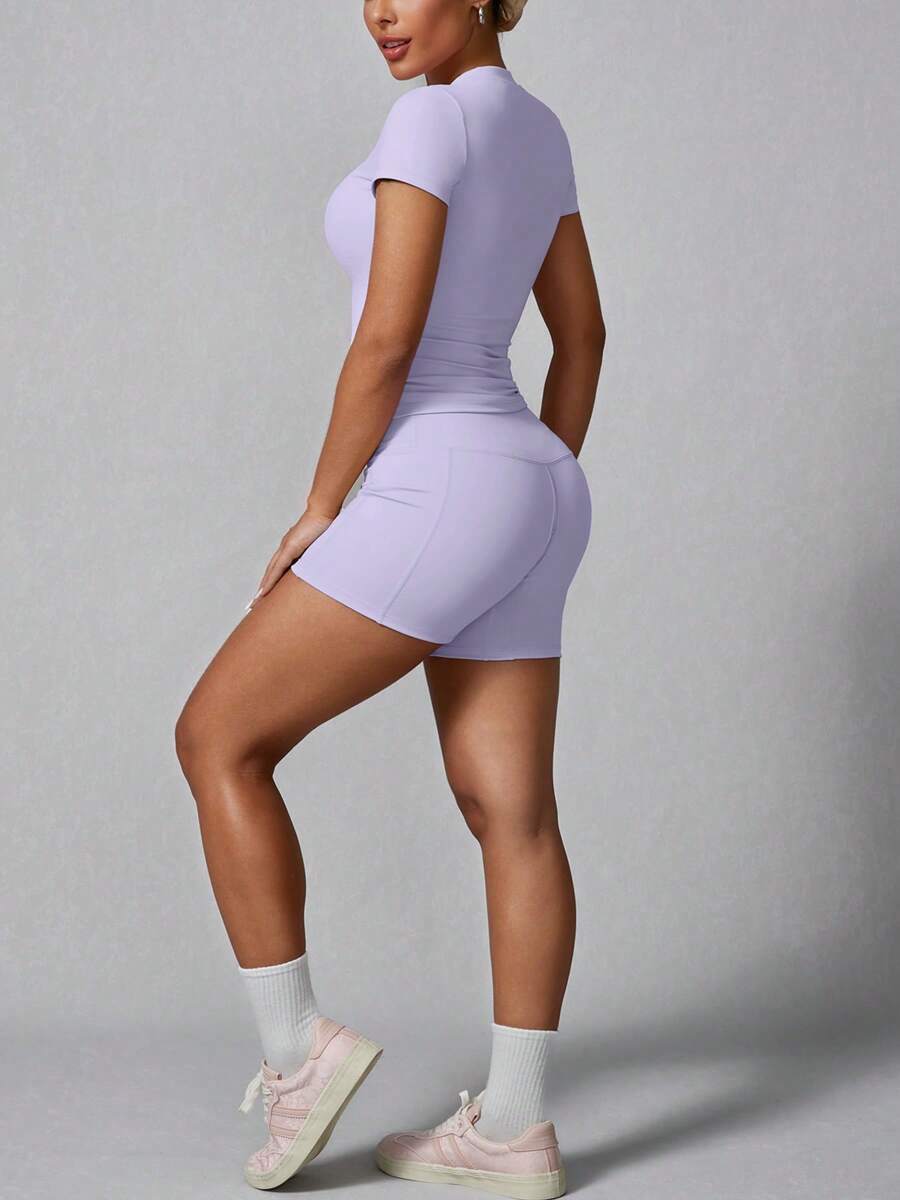 Movement Short Sleeve Top